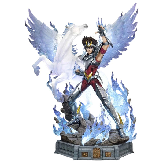 Preventa Resina Seiya de Pegaso Figura Caballeros del Zodiako Prime 1 (Licencia) Estudio