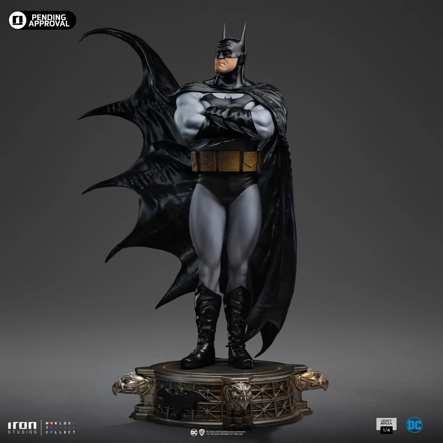 Preventa Resina Batman Figura DC Trinity Iron (Licencia) Estudio