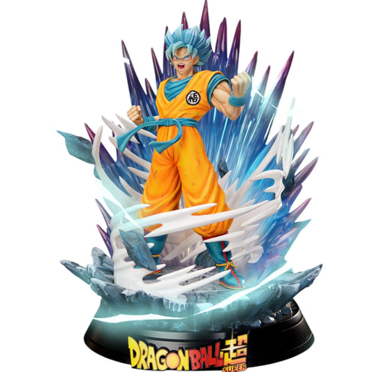 Preventa Resina Goku Blue Figura Dragon Ball GXL Estudio