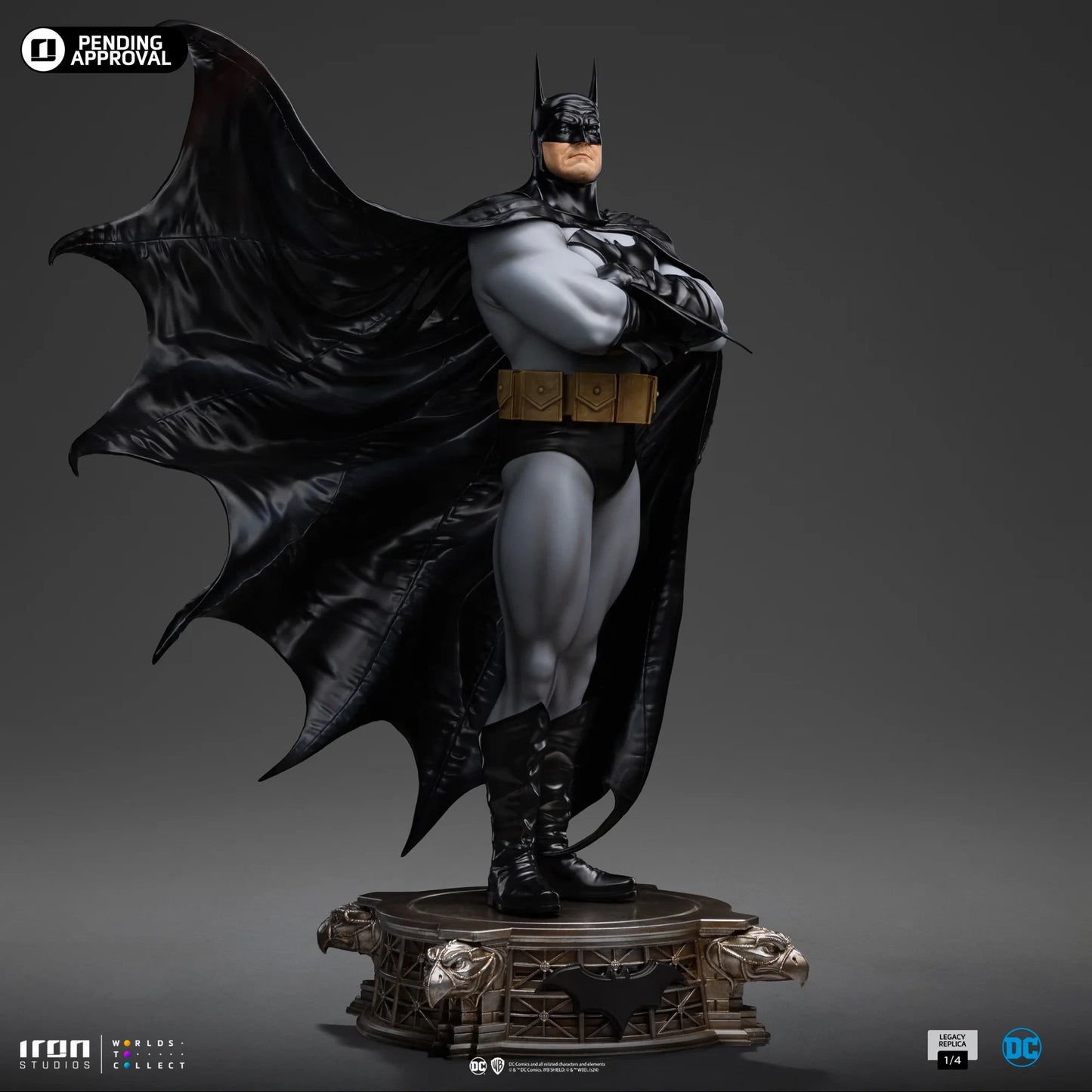 Preventa Resina Batman Figura DC Trinity Iron (Licencia) Estudio