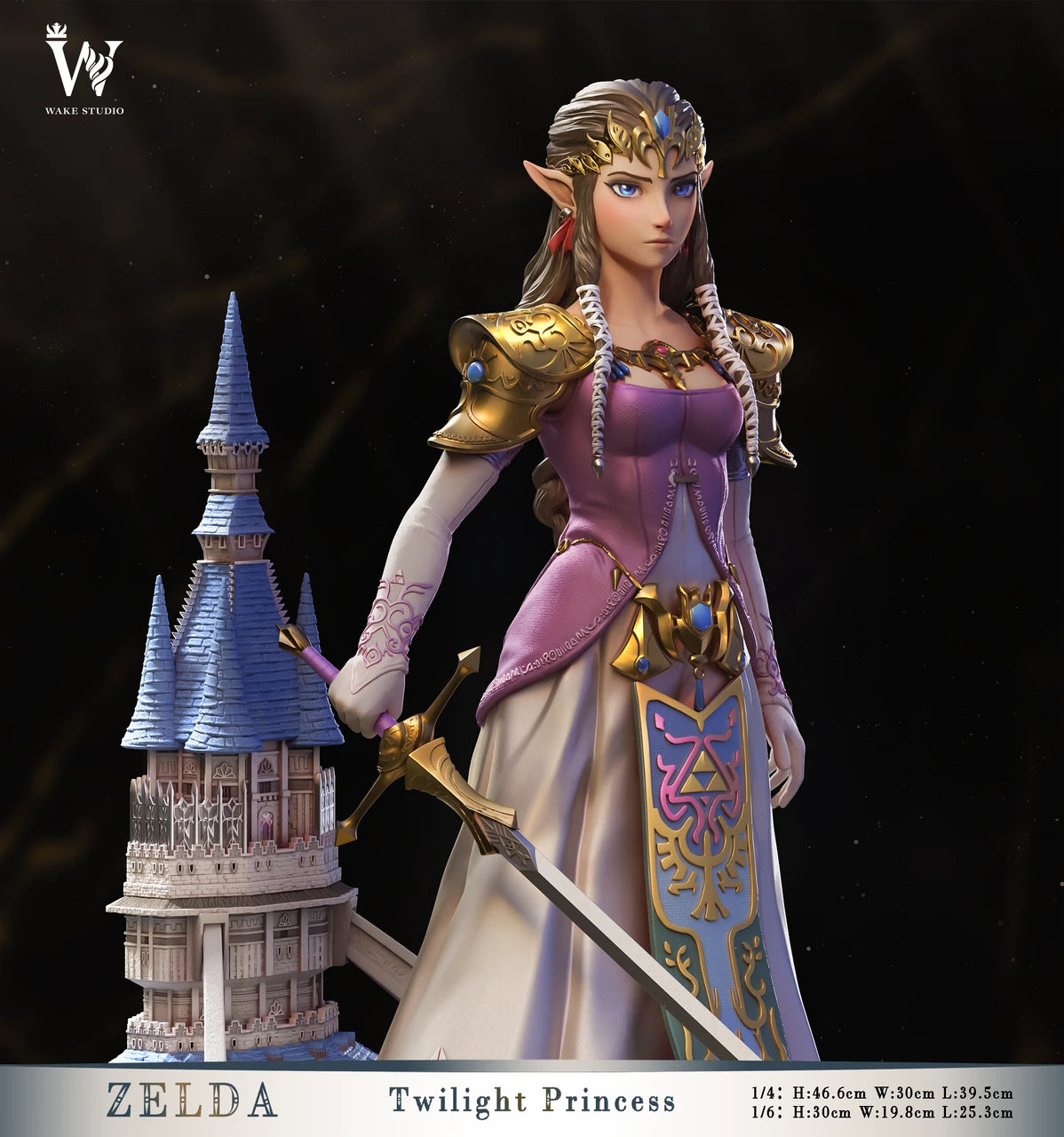 Preventa Resina Princesa Zelda Figura Princesa Zelda Wake Estudio