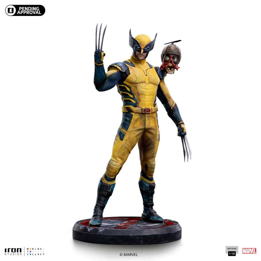 Preventa Resina Wolverine Figura Deadpool & Wolverine Iron (Licencia) Estudio