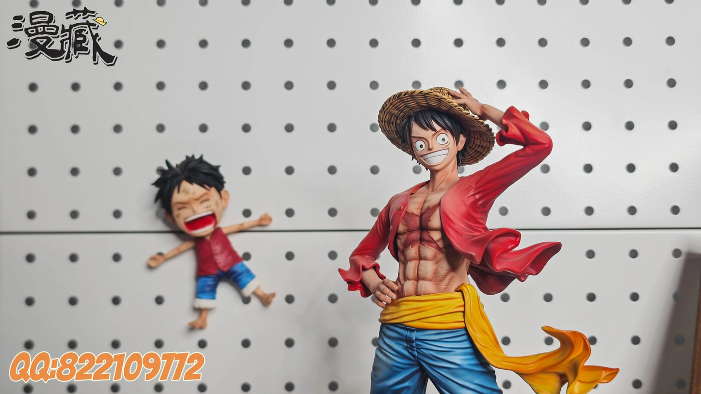 Preventa Resina Monkey D. Luffy Figura One Piece Mazn Zang Estudio