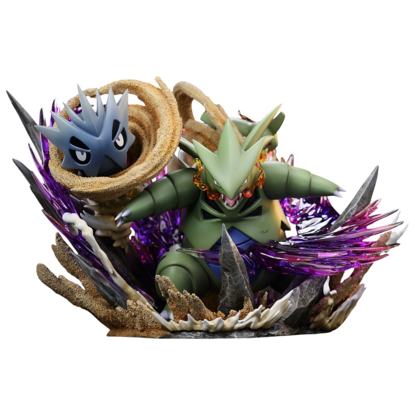 Preventa Resina Tyranitar Figura Pokémon Digital Monser Estudio