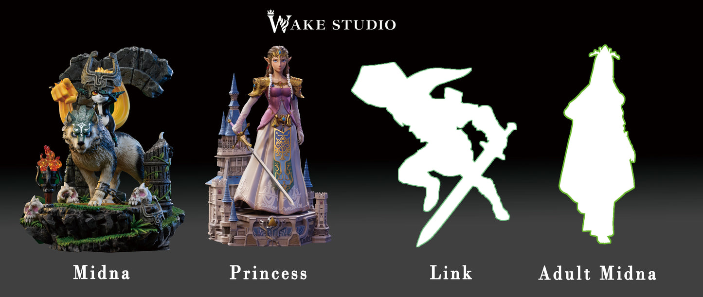 Preventa Resina Princesa Zelda Figura Princesa Zelda Wake Estudio