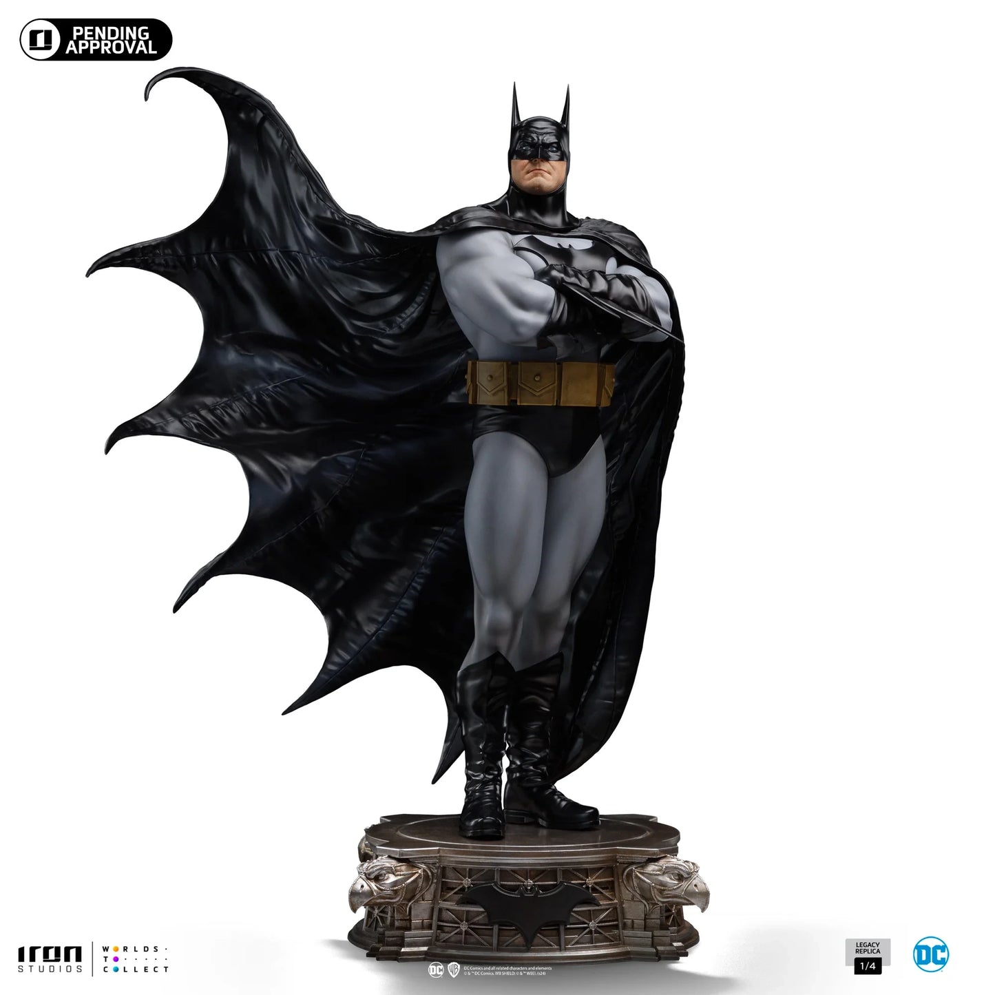 Preventa Resina Batman Figura DC Trinity Iron (Licencia) Estudio