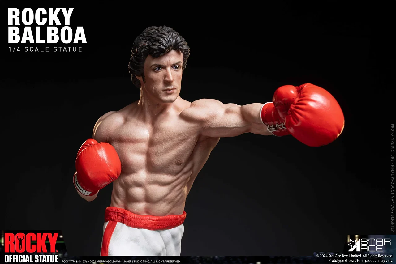 Preventa Resina Rocky Balboa Figura Rocky Star Ace (Licencia) Estudio