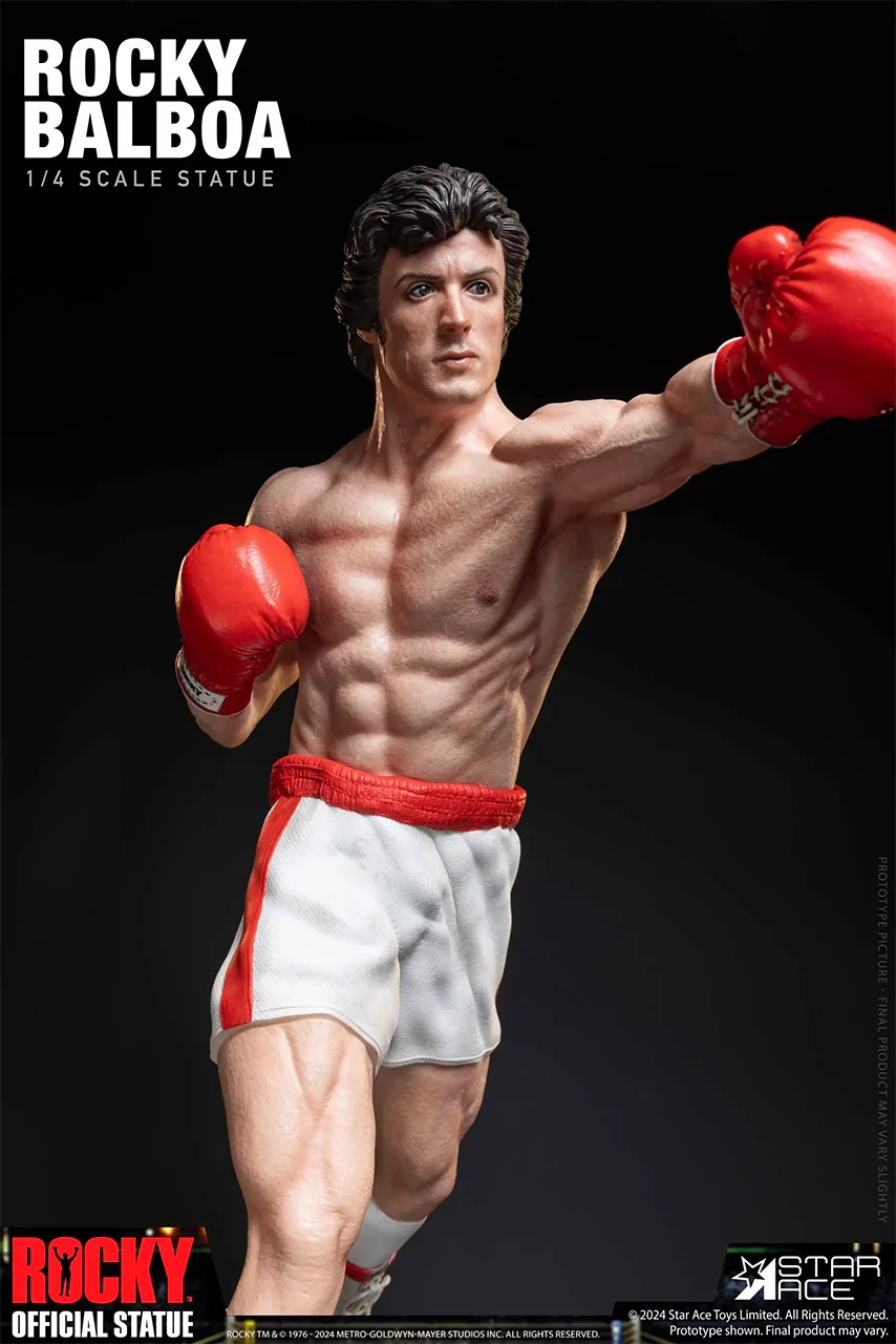 Preventa Resina Rocky Balboa Figura Rocky Star Ace (Licencia) Estudio