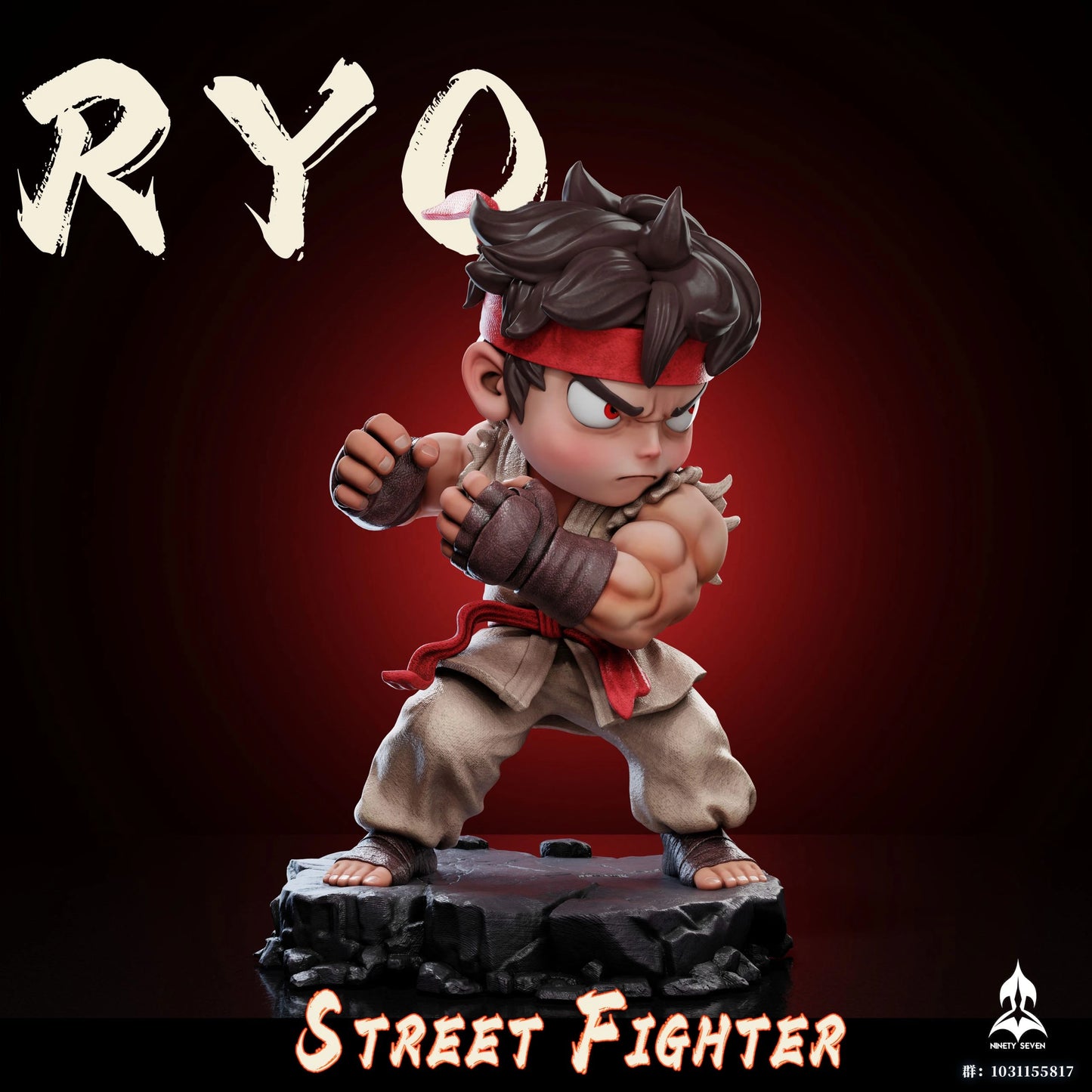 Preventa Resina Ryu & Ken Figura Street Fighter 6 Ninety Seven Estudio