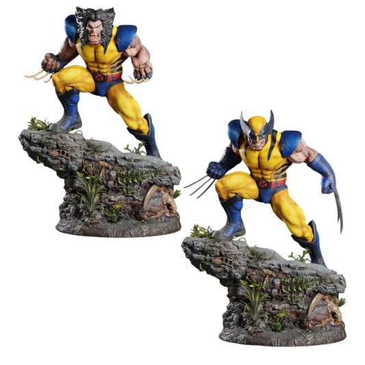 Preventa Resina Wolverine Figura Marvel Legendary Beast (Licencia) Estudio