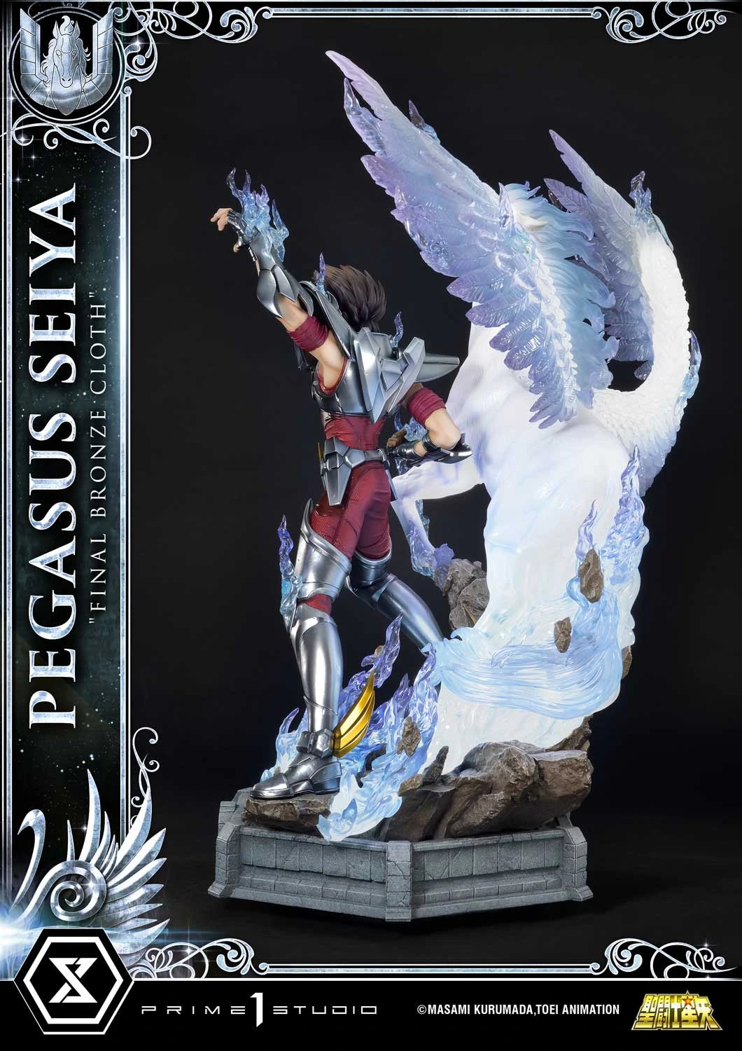 Preventa Resina Seiya de Pegaso Figura Caballeros del Zodiako Prime 1 (Licencia) Estudio