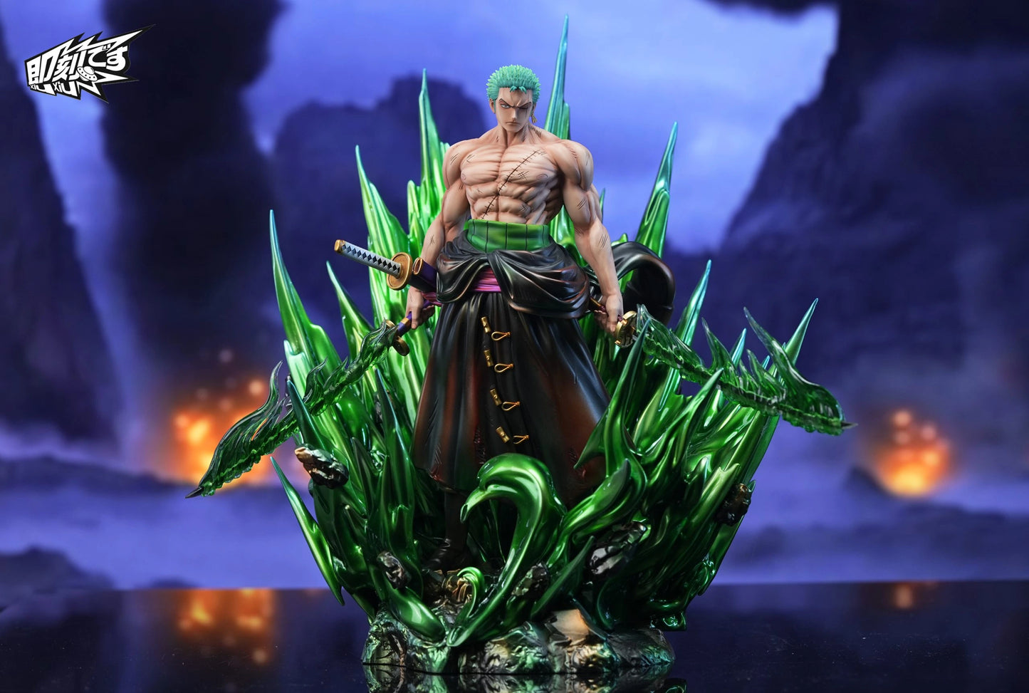 Preventa Resina Roronoa Zoro Figura One Piece Ji Ke Estudio