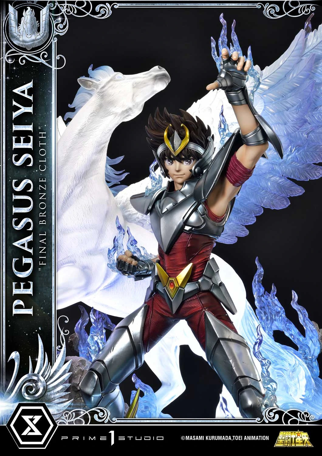 Preventa Resina Seiya de Pegaso Figura Caballeros del Zodiako Prime 1 (Licencia) Estudio