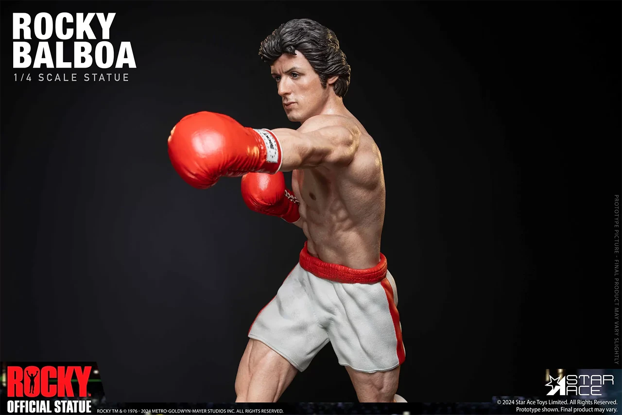 Preventa Resina Rocky Balboa Figura Rocky Star Ace (Licencia) Estudio