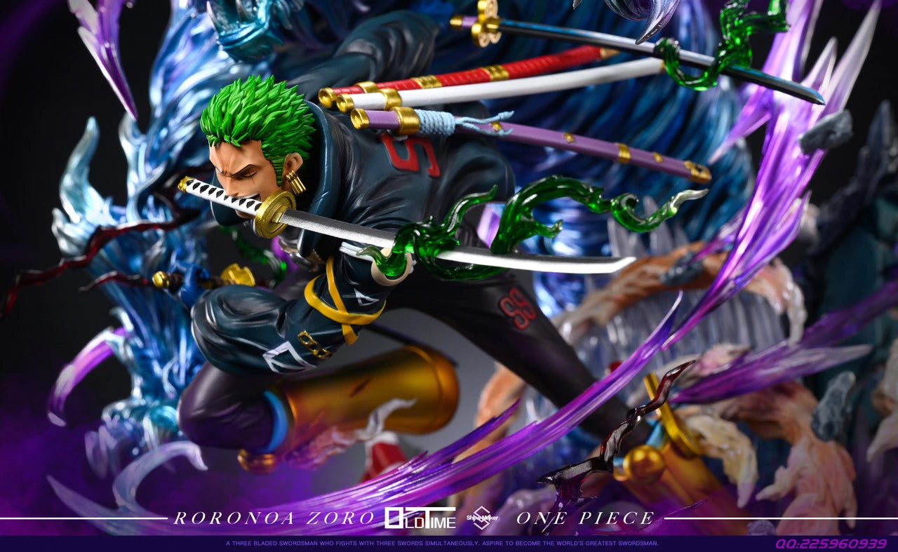 Preventa Resina Roronoa Zoro Figura One Piece ShowMaker & Old Time Estudio