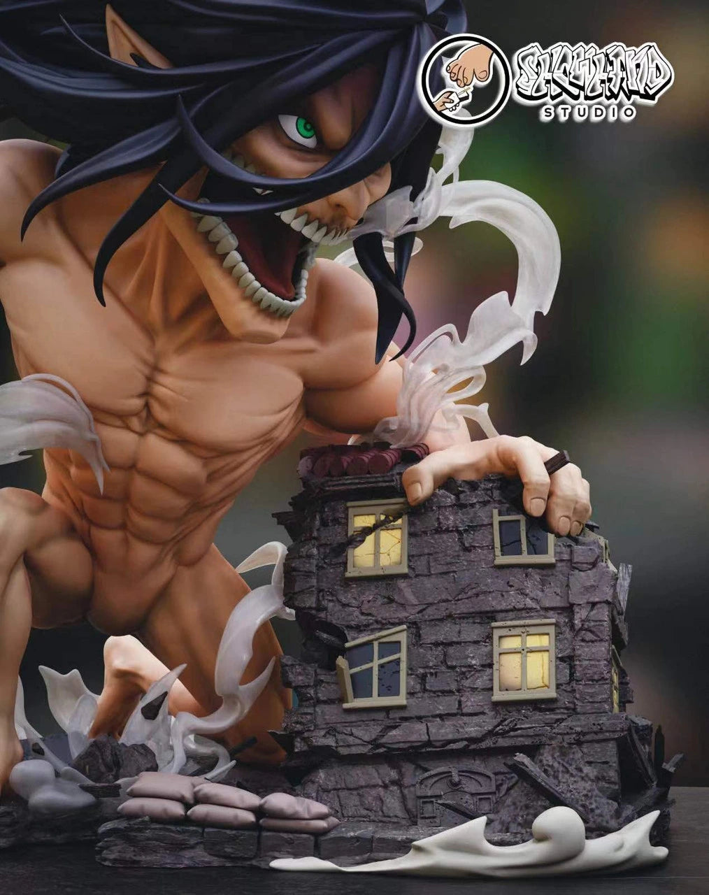 Preventa Resina Titan de Ataque Figura Attack On Titan Showhand Estudio