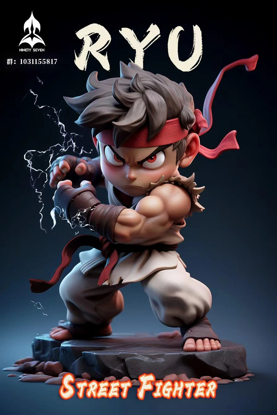 Preventa Resina Ryu & Ken Figura Street Fighter 6 Ninety Seven Estudio