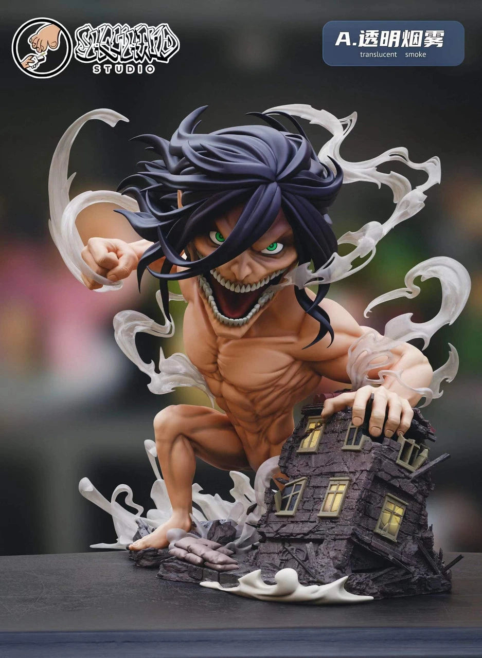 Preventa Resina Titan de Ataque Figura Attack On Titan Showhand Estudio