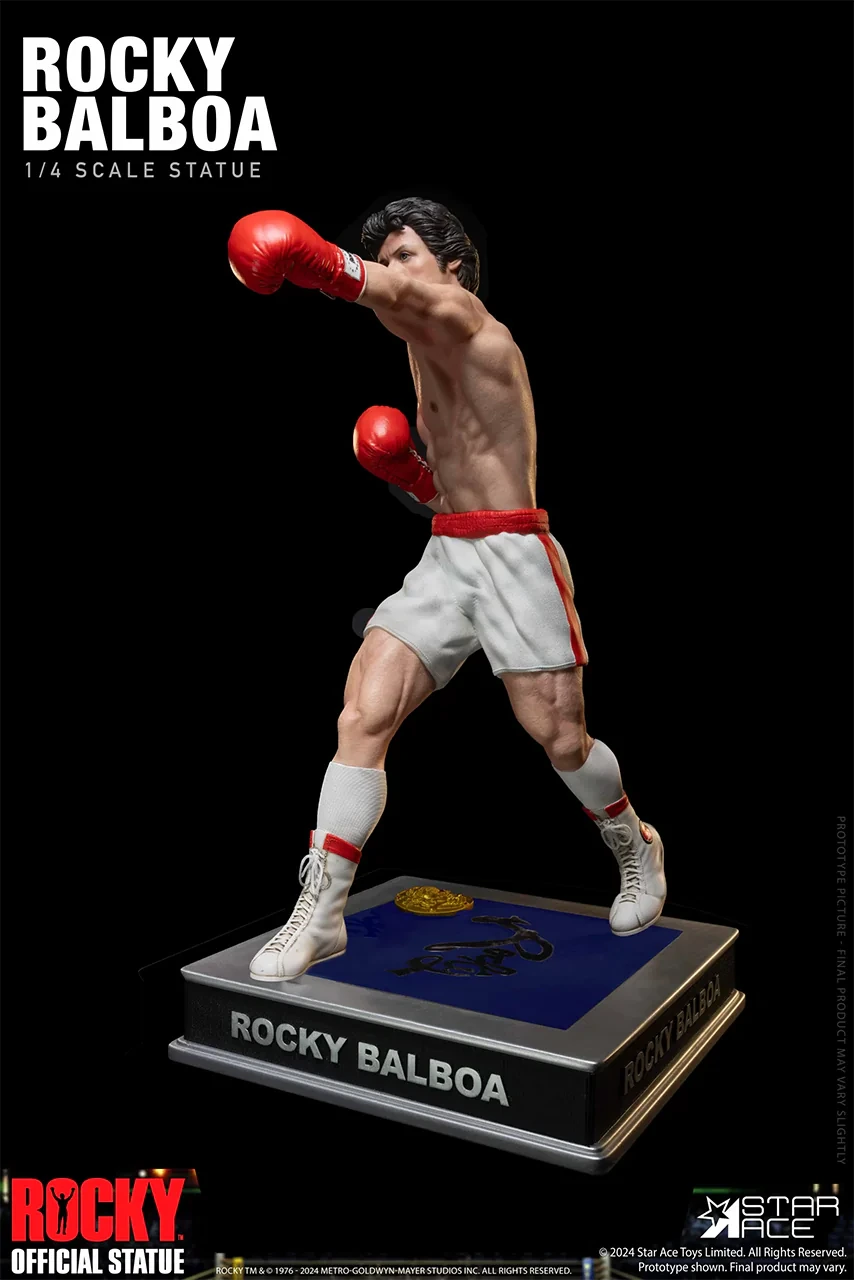 Preventa Resina Rocky Balboa Figura Rocky Star Ace (Licencia) Estudio