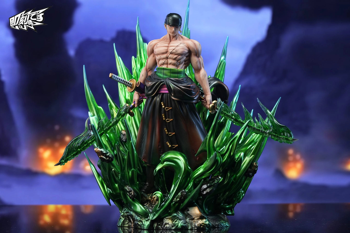 Preventa Resina Roronoa Zoro Figura One Piece Ji Ke Estudio