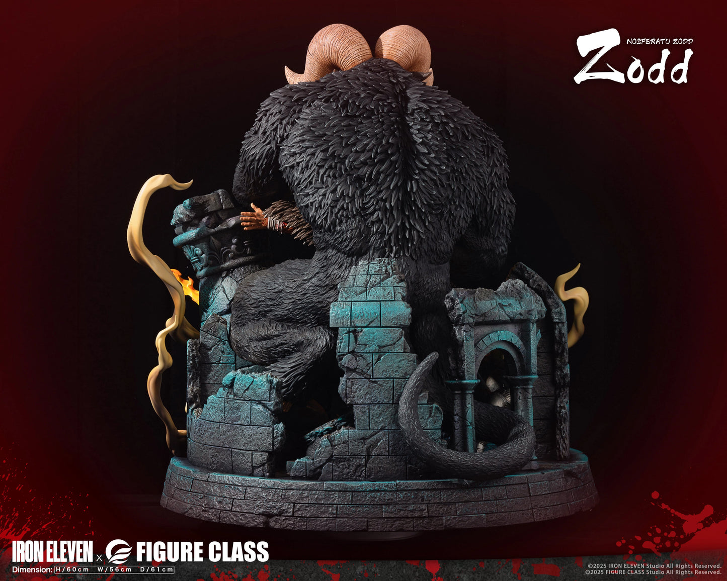 Preventa Resina Nosferatu Zodd Figura Berserk Iron Eleven & Figure Class Estudio