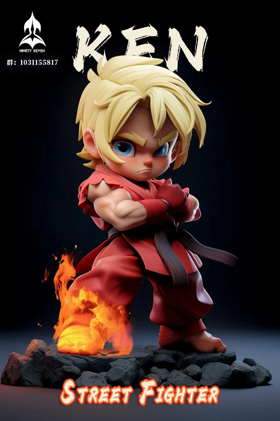 Preventa Resina Ryu & Ken Figura Street Fighter 6 Ninety Seven Estudio