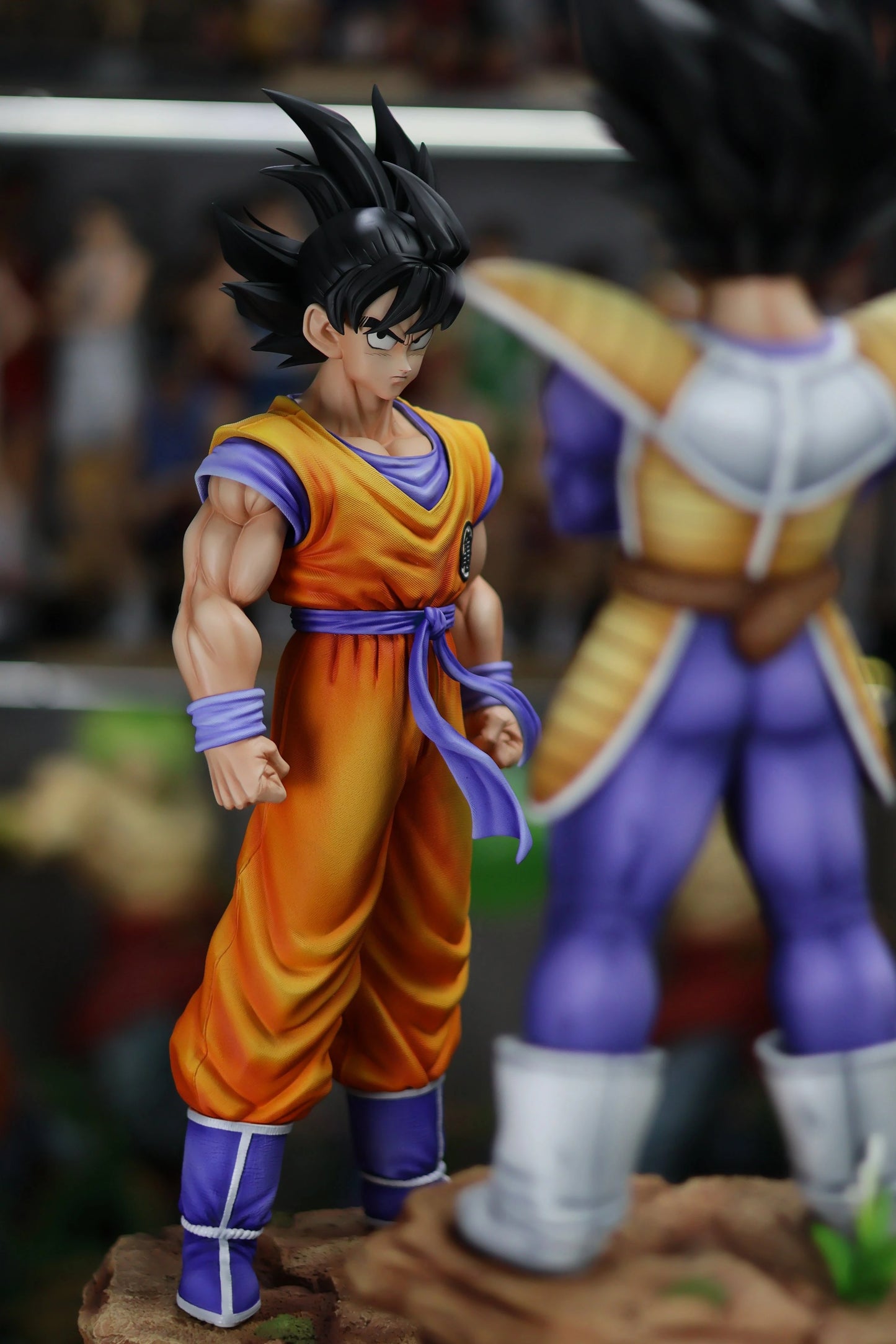 Preventa Resina Goku vs Vegeta Figura Dragon Ball Infinite Estudio