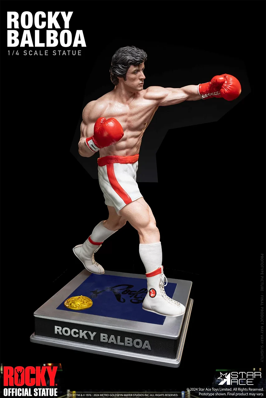 Preventa Resina Rocky Balboa Figura Rocky Star Ace (Licencia) Estudio