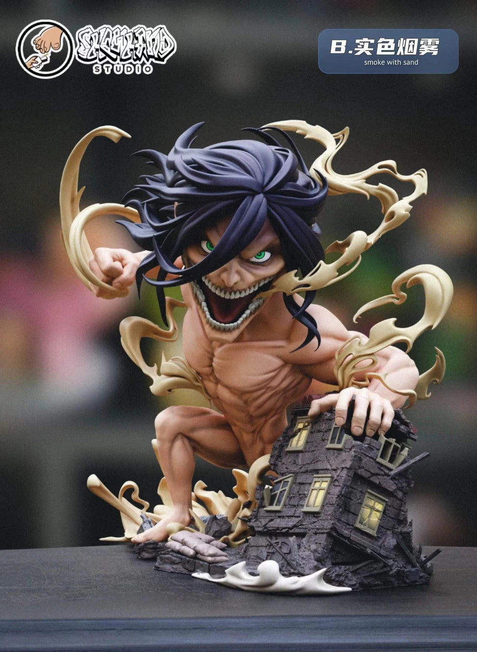 Preventa Resina Titan de Ataque Figura Attack On Titan Showhand Estudio