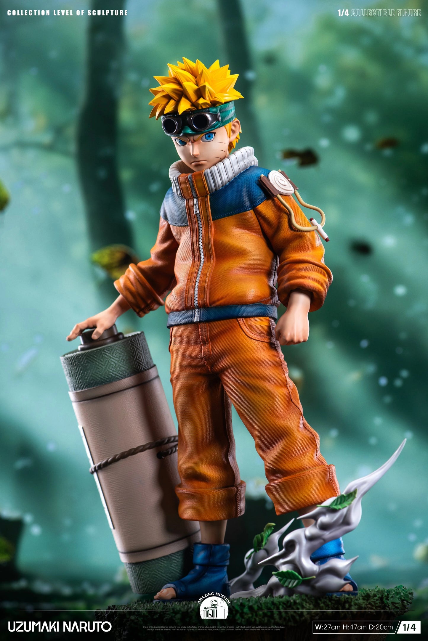 Preventa Resina Naruto Figura Naruto Amazing Museum Estudio