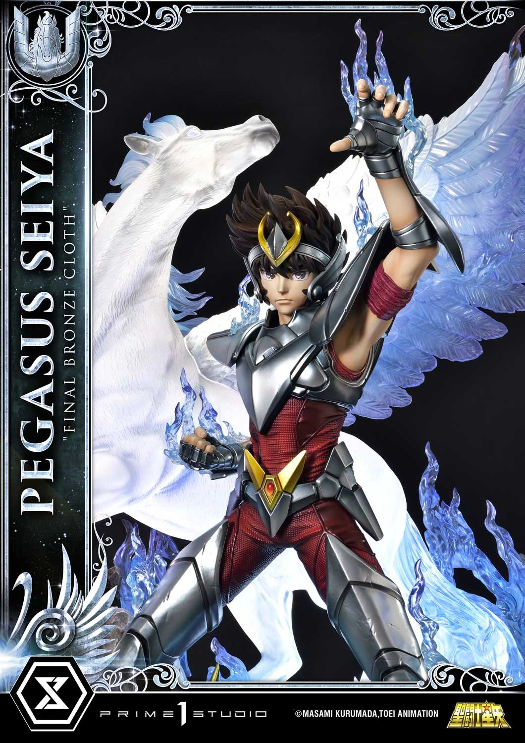 Preventa Resina Seiya de Pegaso Figura Caballeros del Zodiako Prime 1 (Licencia) Estudio