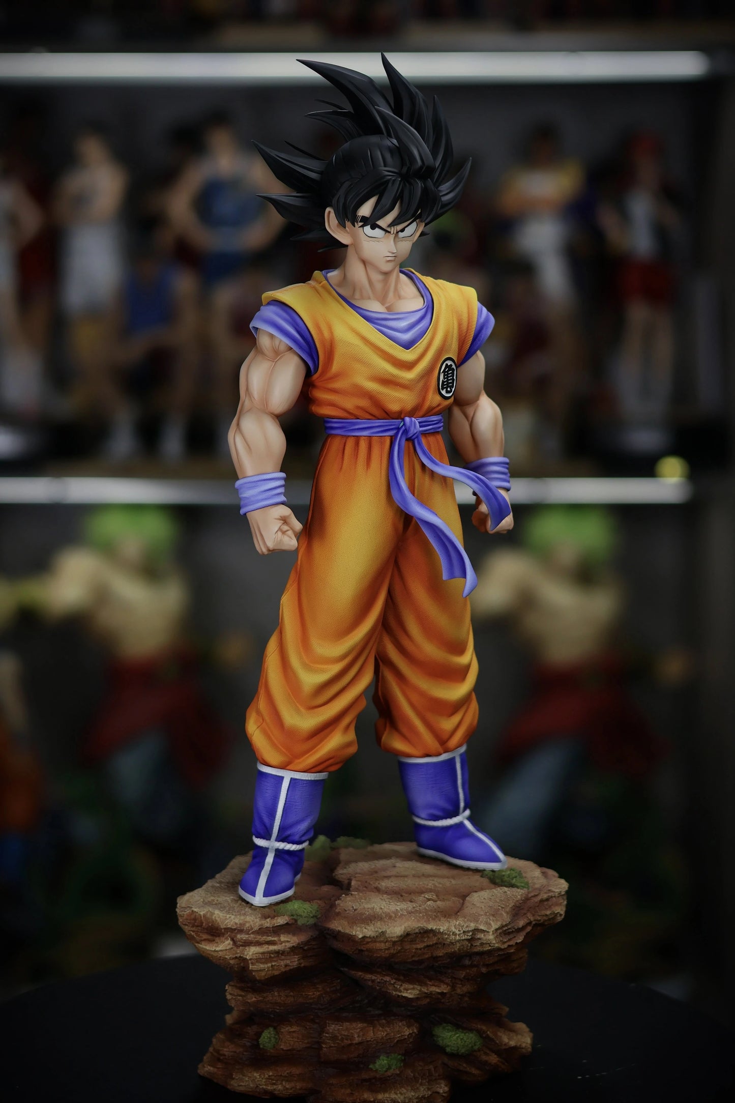 Preventa Resina Goku vs Vegeta Figura Dragon Ball Infinite Estudio