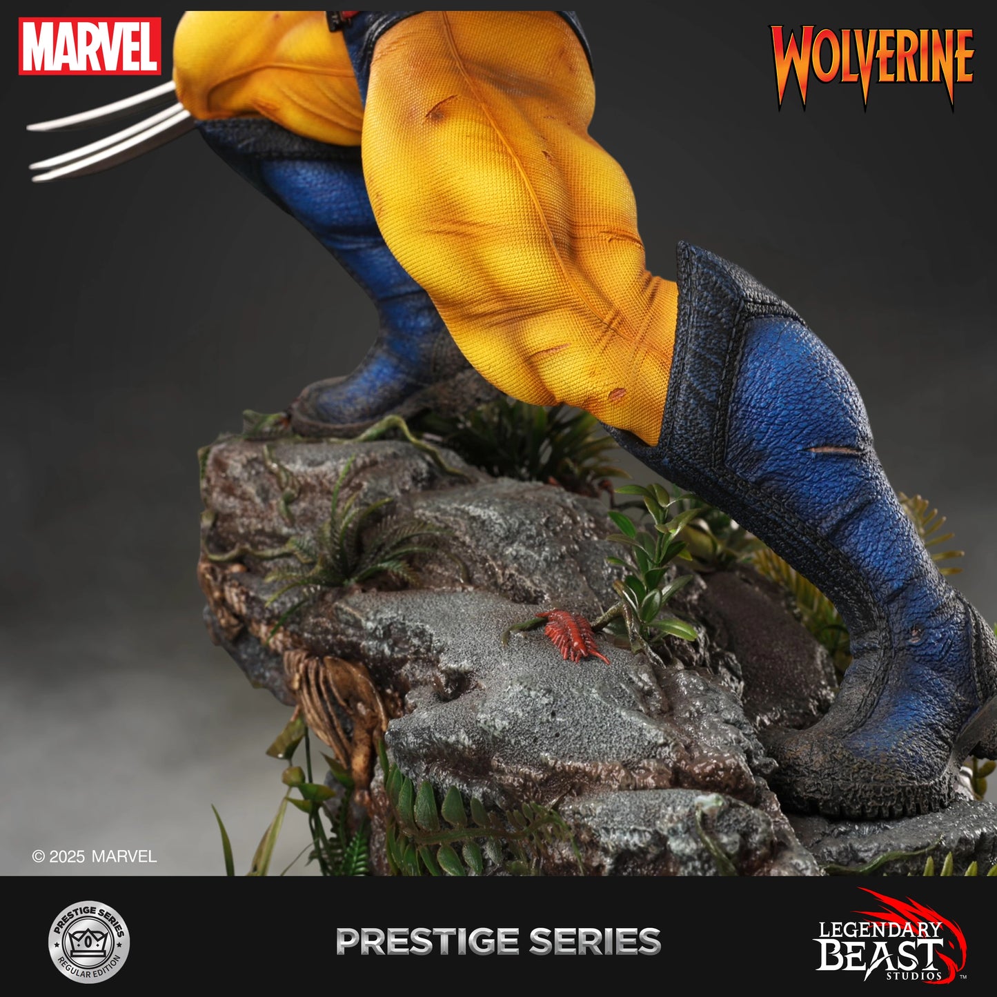 Preventa Resina Wolverine Figura Marvel Legendary Beast (Licencia) Estudio