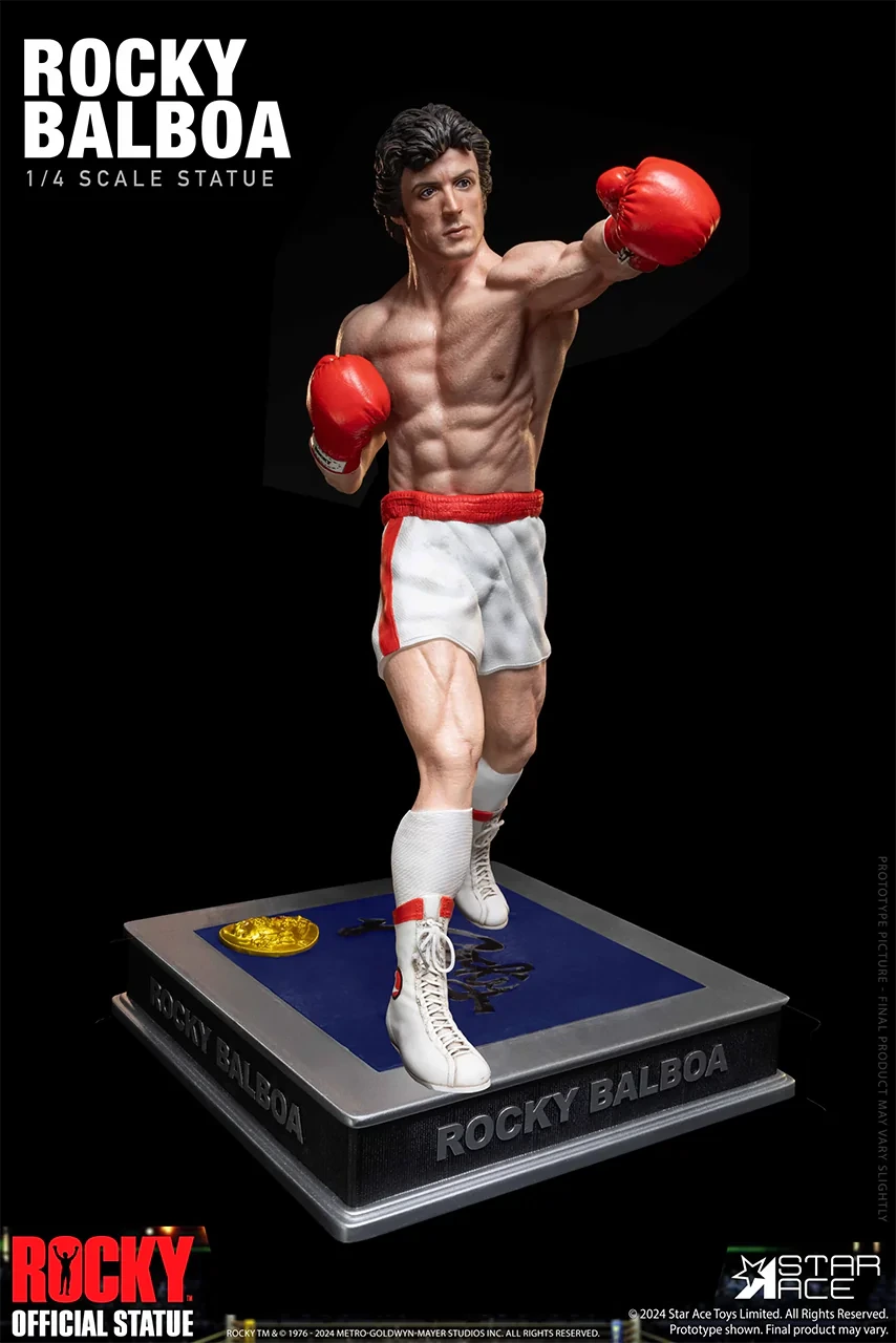 Preventa Resina Rocky Balboa Figura Rocky Star Ace (Licencia) Estudio