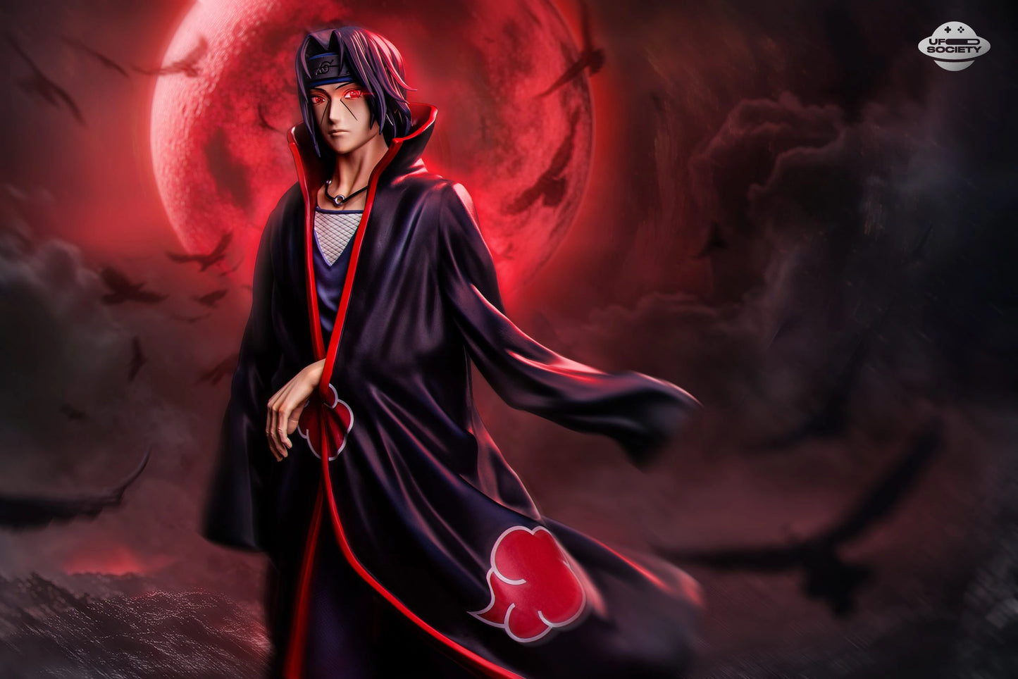 Preventa Resina Uchiha Itachi Figura Naruto Ufo Estudio