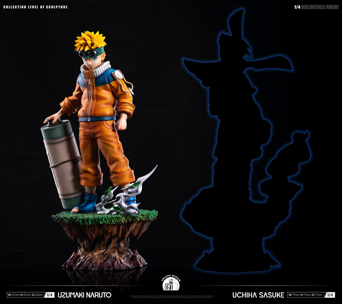 Preventa Resina Naruto Figura Naruto Amazing Museum Estudio