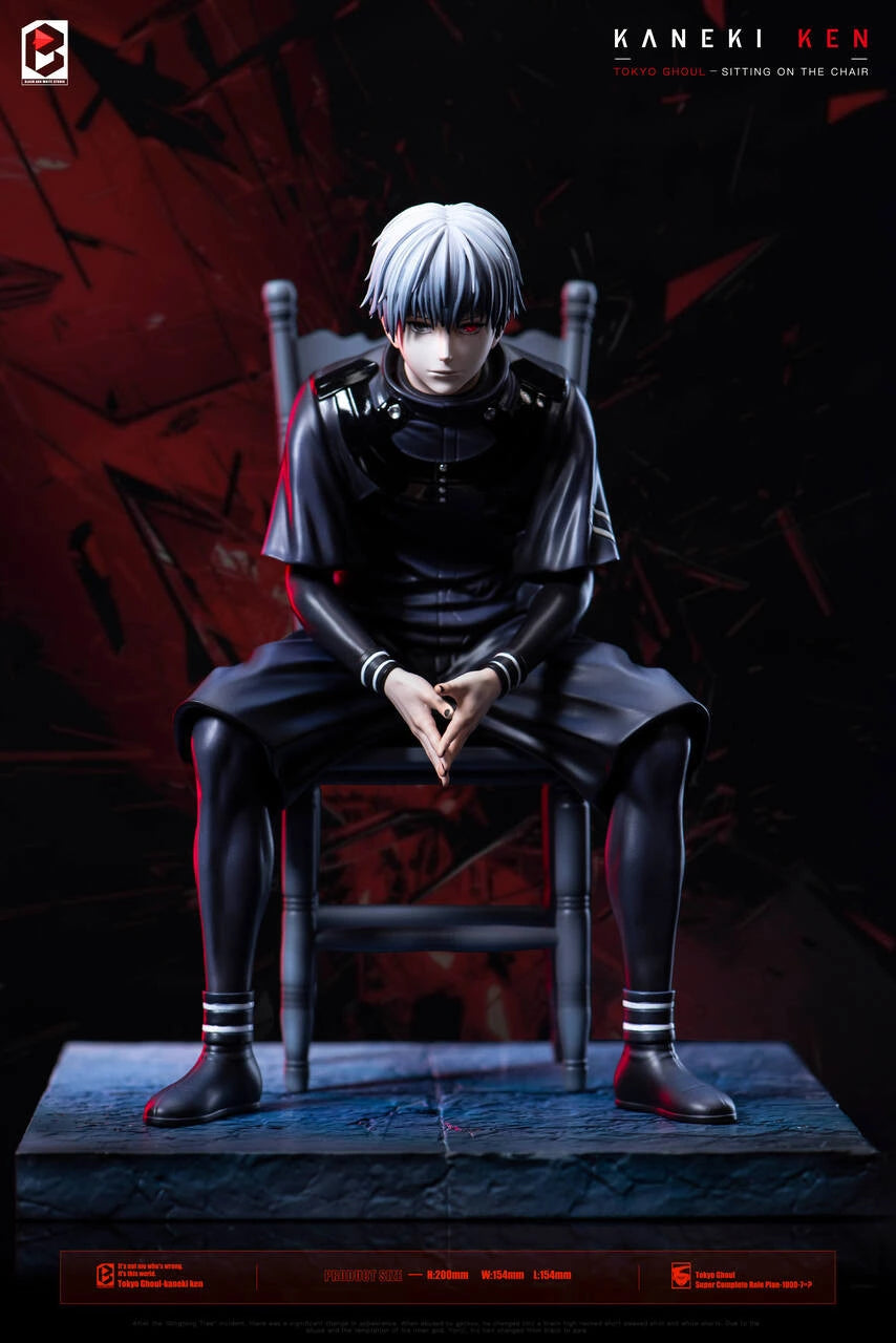 Preventa Resina Ken Kaneki Figura Tokyo Ghoul BW Estudio