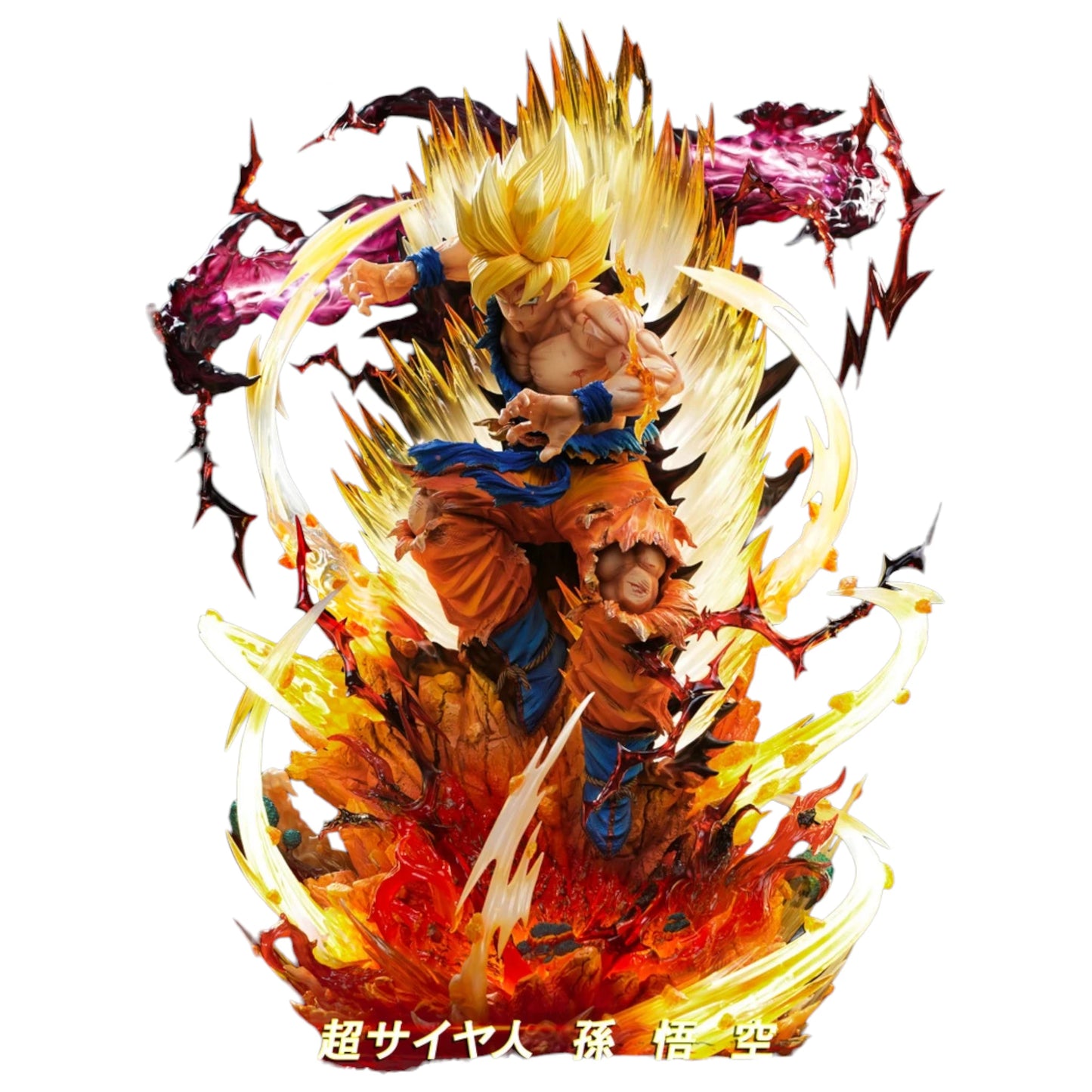 Preventa Resina Goku SSJ Figura Dragon Ball Monkey D. Estudio