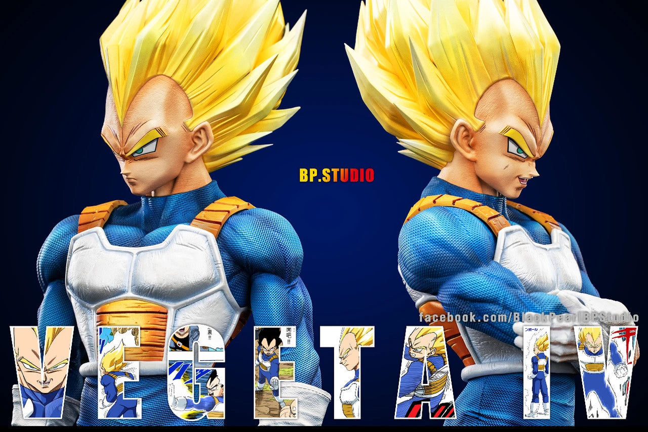 Preventa Resina Vegeta Figura Dragon Ball Black Pearl Estudio