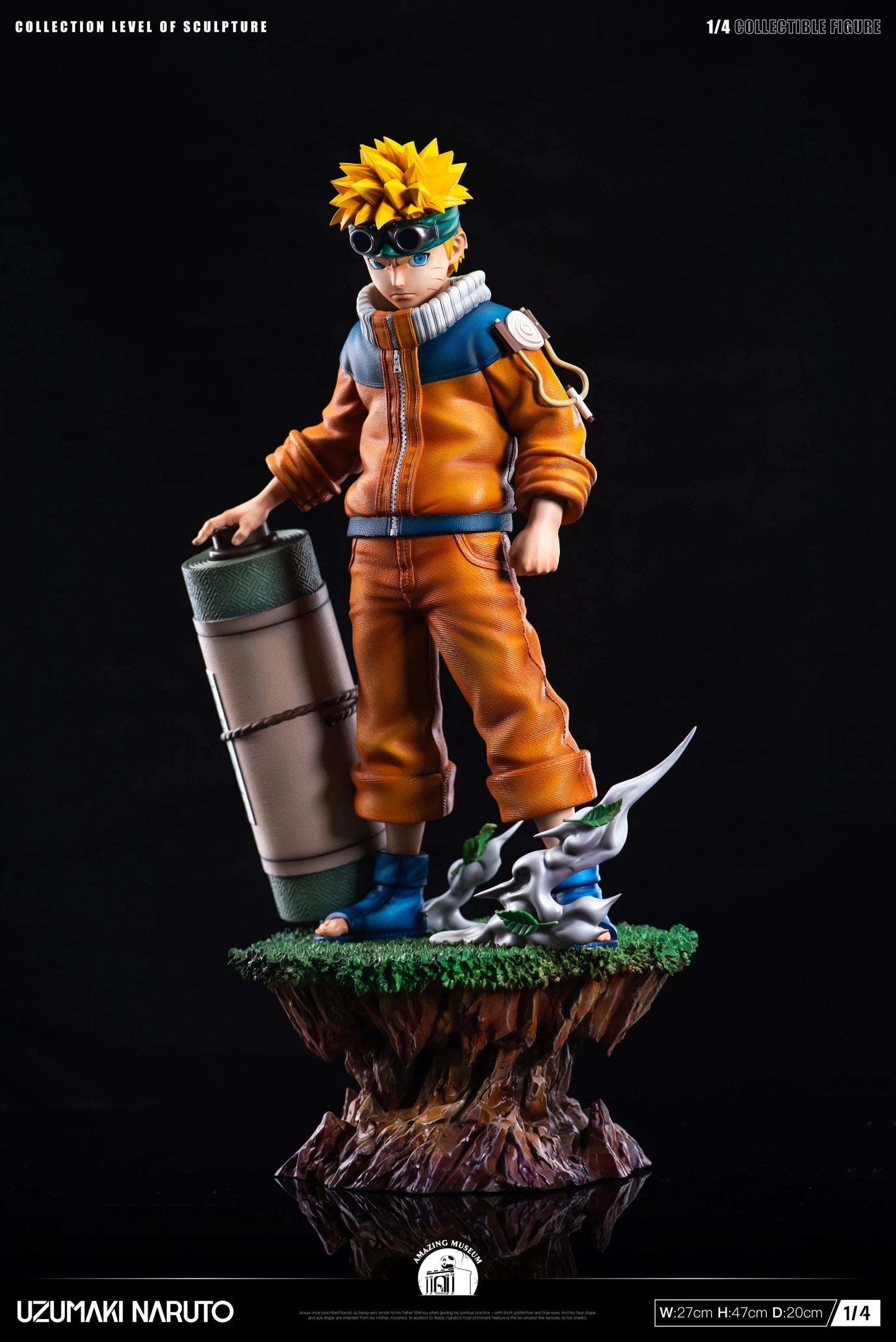 Preventa Resina Naruto Figura Naruto Amazing Museum Estudio