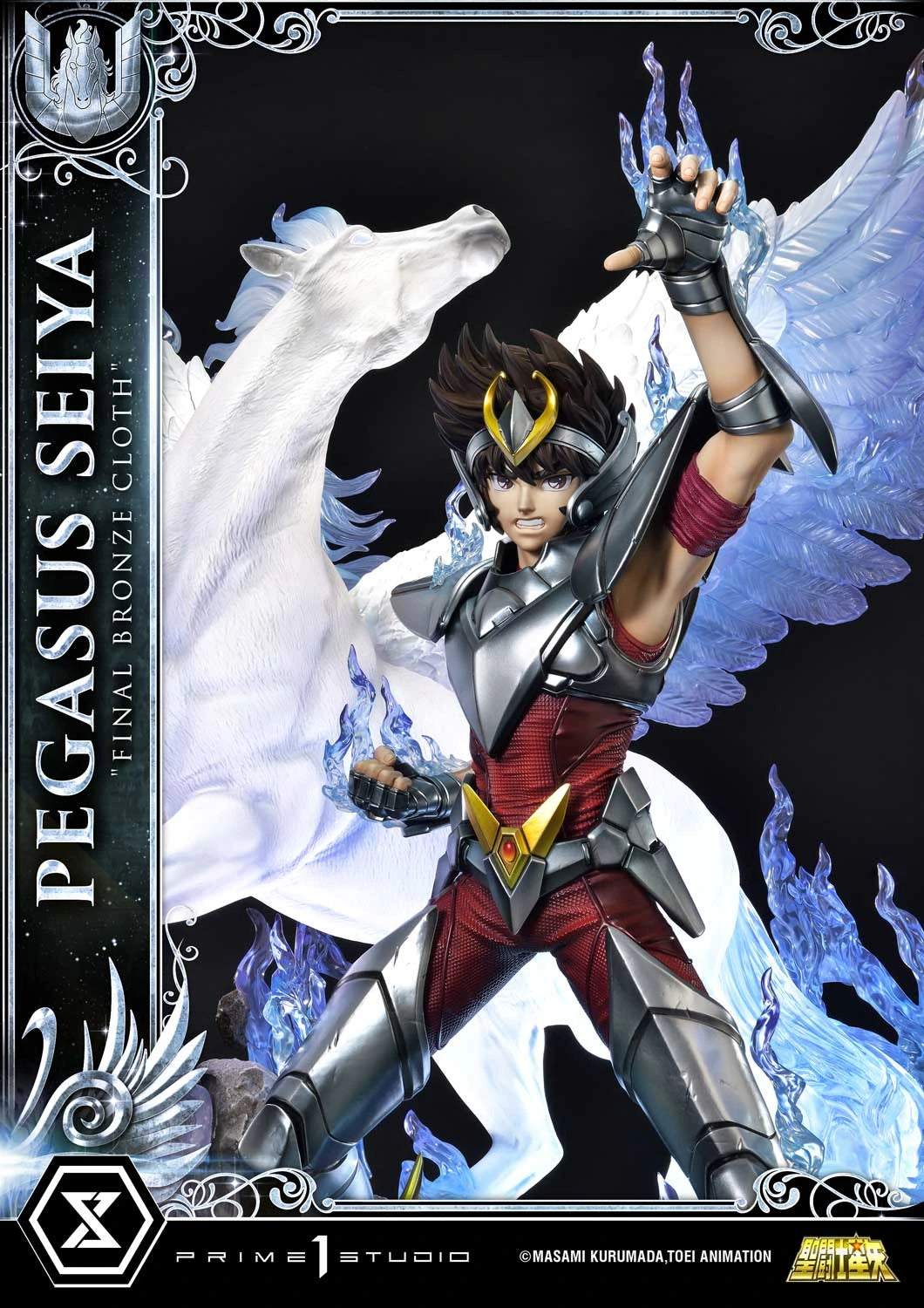 Preventa Resina Seiya de Pegaso Figura Caballeros del Zodiako Prime 1 (Licencia) Estudio