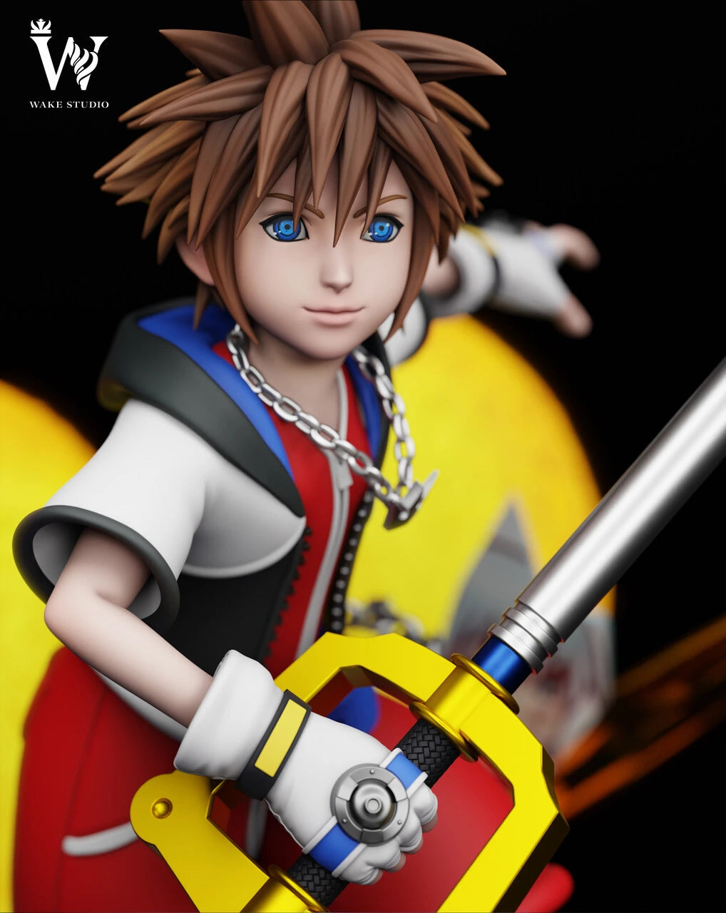 Preventa Resina Sora Figura Kingdom Hearts Wake Estudio