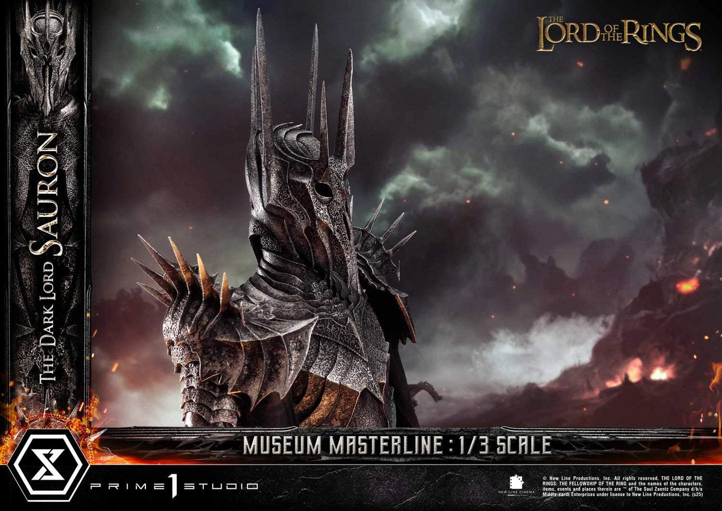 Preventa Resina Sauron Figura The Lord Of The Rings Prime 1 (Licencia) Estudio