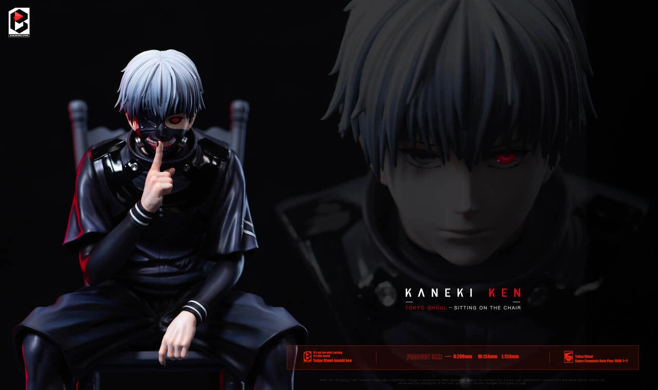 Preventa Resina Ken Kaneki Figura Tokyo Ghoul BW Estudio