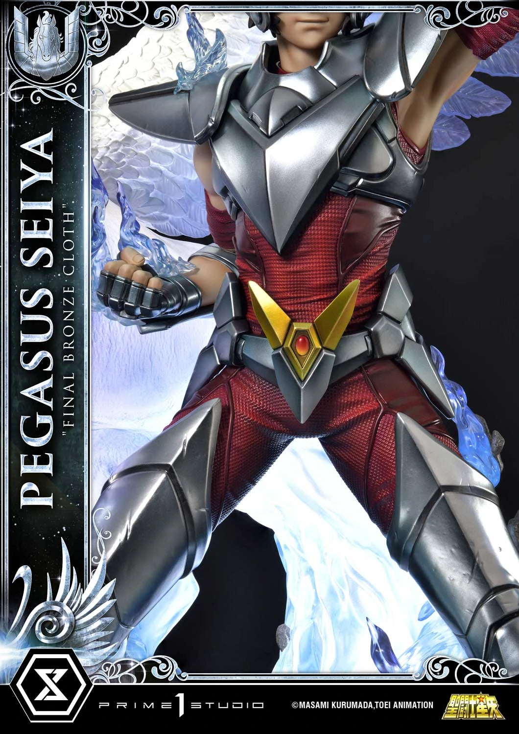 Preventa Resina Seiya de Pegaso Figura Caballeros del Zodiako Prime 1 (Licencia) Estudio