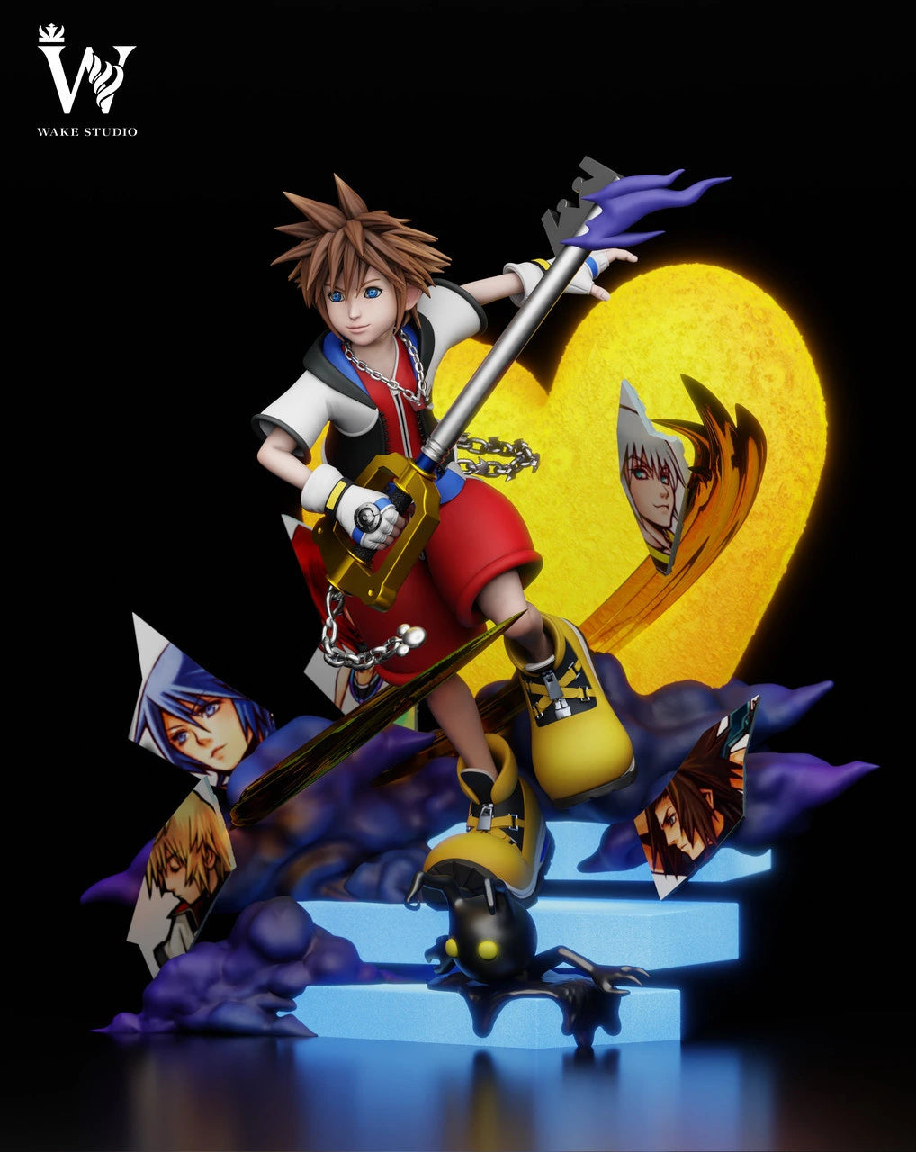 Preventa Resina Sora Figura Kingdom Hearts Wake Estudio