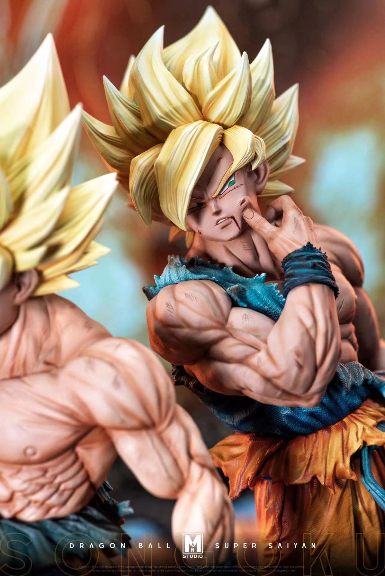 Preventa Resina Goku SSJ Figura Dragon Ball MAN Estudio