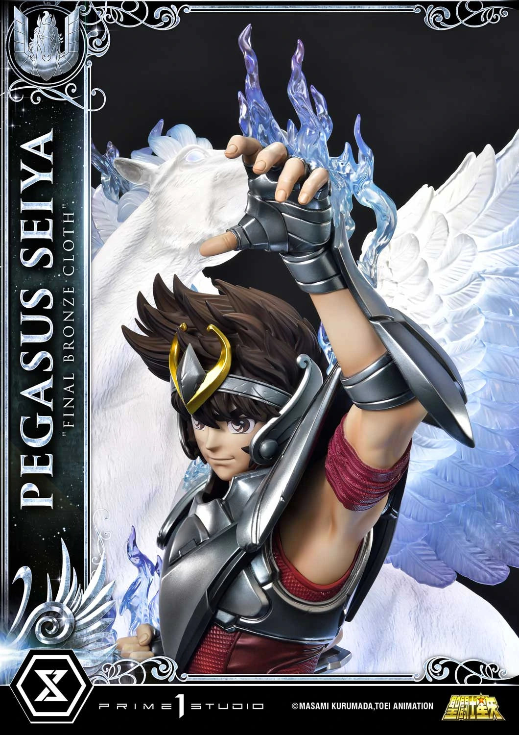 Preventa Resina Seiya de Pegaso Figura Caballeros del Zodiako Prime 1 (Licencia) Estudio