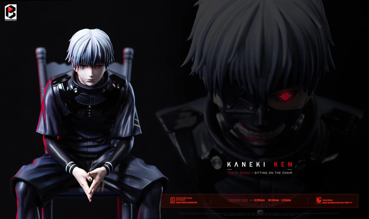 Preventa Resina Ken Kaneki Figura Tokyo Ghoul BW Estudio