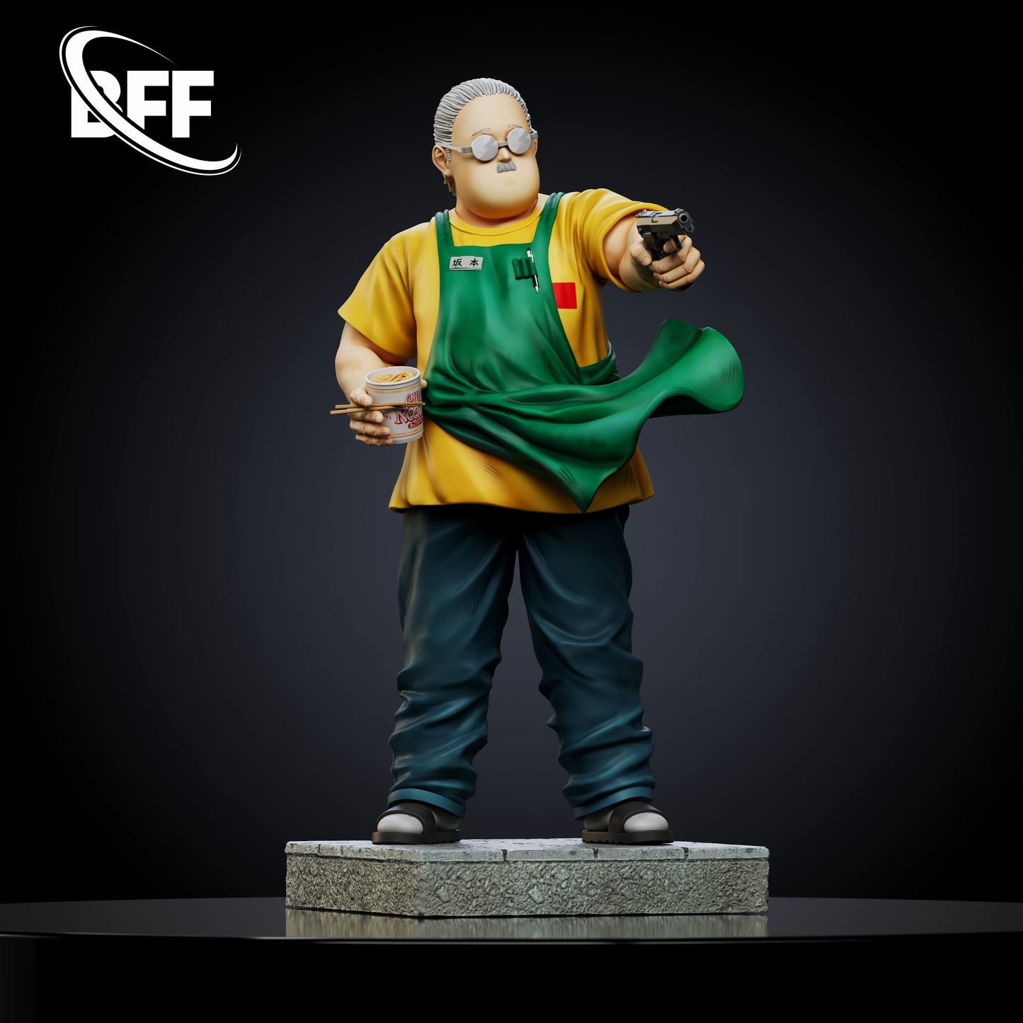 Preventa Resina Taro Sakamoto Figura Sakamoto Days! BFF  Estudio